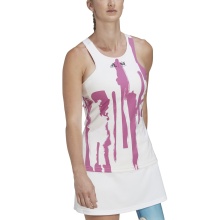 adidas Tennis-Tank New York (schmal, Thebe Magugu Logo) weiss/lila Damen